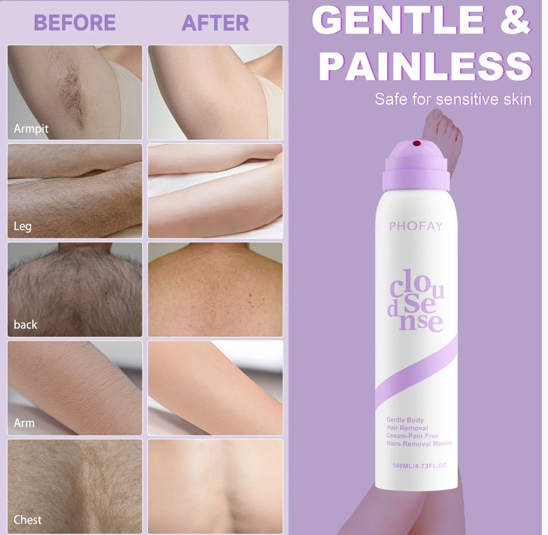 PHOFAY Bikini Pain-Free Hair Removal Cream for Sensitive Skin