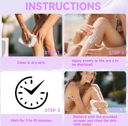 PHOFAY Bikini Pain-Free Hair Removal Cream for Sensitive Skin